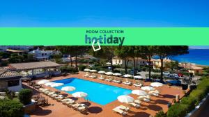Bazén v ubytování HOTIDAY Room Collection - Baja Sardinia nebo v jeho okolí
