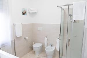 Koupelna v ubytování B&B Sibi
