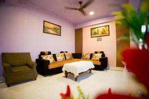 Χώρος καθιστικού στο Hotel Maharaja Palace