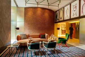 A seating area at Room Mate Collection Giulia, Milan