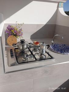 A kitchen or kitchenette at Da Lucia - Alloggio turistico Santa Maria