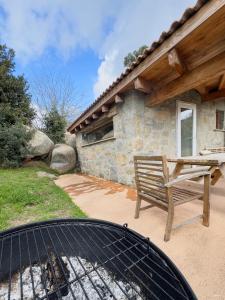 Gril dostupný pro hosty v prázdninového domu