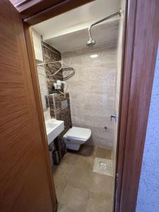 Koupelna v ubytování Okur Otel