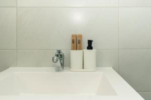 Koupelna v ubytování GoodLife Studio Apartment