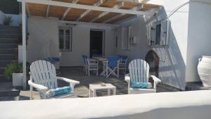 Patio nebo venkovní prostory v ubytování Beach House Paraporti