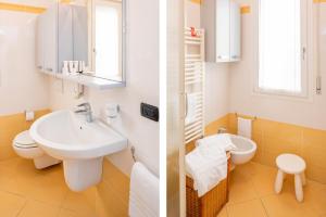 Koupelna v ubytování Hotel Taormina + 37 fotografií