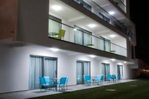 Balkón nebo terasa v ubytování Whitehouse Apartments