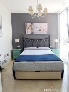 Ένα ή περισσότερα κρεβάτια σε δωμάτιο στο El Vergel de Denia