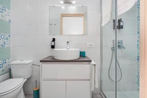 Salle de bains dans l'établissement Nott'e Die