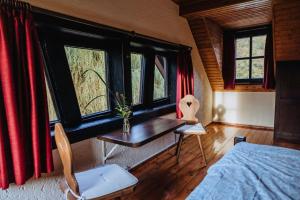 Voodi või voodid majutusasutuse Außerhalb2 - Gästehaus Mühlstein toas