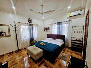 Giường trong phòng chung tại Apartment Vacation Rental Adenta