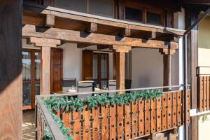 Ban công/sân hiên tại La Corte della Casera