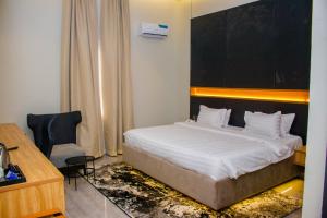 Postelja oz. postelje v sobi nastanitve C33 Apartment and Suites