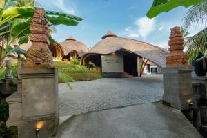 Zahrada ubytování E Sanctuary Resort Ubud