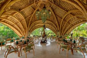 Restaurace v ubytování E Sanctuary Resort Ubud