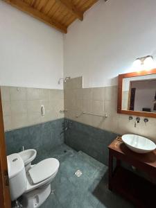 Ένα μπάνιο στο Hosteria Telen