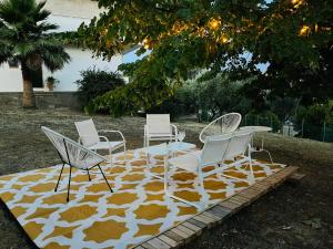 Κήπος έξω από το Casa Vacanze 365 - blu