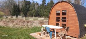 Zahrada ubytování La cabane