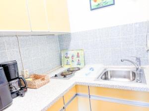 Køkken eller tekøkken på Fewo 91 WHG A 5 in Burhave