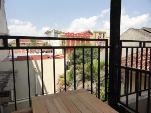 Μπαλκόνι ή βεράντα στο Hotel Candrakirana +5 φωτογραφίες