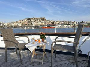 Balkón nebo terasa v ubytování Exclusive Yacht Stay - Best Sea & Old Town Views - Prime Location