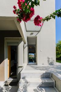 Zahrada ubytování Deluxe Chrousso Pool Villa