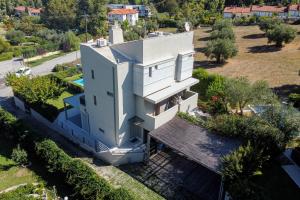 Budova, kde se vila nachází