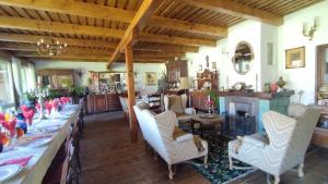 Χώρος καθιστικού στο Casa Veche