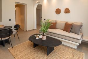 A seating area at Depalyma Suites