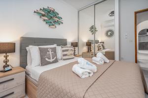 Ένα ή περισσότερα κρεβάτια σε δωμάτιο στο Casa D'Nando