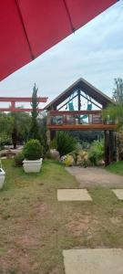 Zahrada ubytování Chácara Rancho LG