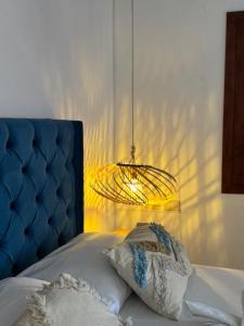 Ein Bett oder Betten in einem Zimmer der Unterkunft Rustico Hostel Barichara