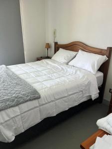 Postel nebo postele na pokoji v ubytování Costa Laguna Torre B