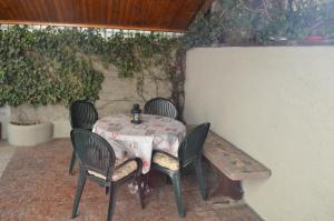 A seating area at Betty's House