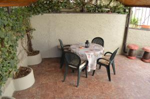 A patio or other outdoor area at Betty's House