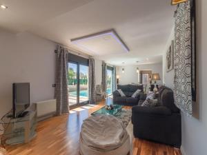 Χώρος καθιστικού στο La Primera Villa in Sa Torre