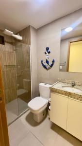 Ένα μπάνιο στο Flat Luxuoso Porto de Galinhas Cupe Exclusive #403