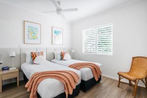 Ένα ή περισσότερα κρεβάτια σε δωμάτιο στο Portsea 74 - Live a little +12 φωτογραφίες