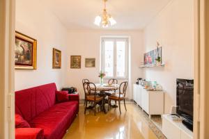 Predel za sedenje v nastanitvi Vatica B&B Roma