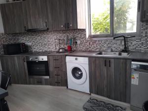 A kitchen or kitchenette at My smart hostel