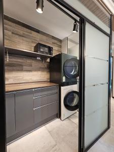 Kuchyň nebo kuchyňský kout v ubytování D Stay Hostel Dongdaemun