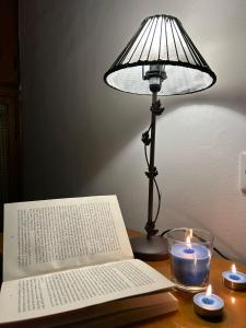 Knihovna v bed and breakfast