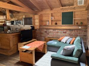 Kuchyň nebo kuchyňský kout v ubytování Ferienwohnung Schreiner Innblick