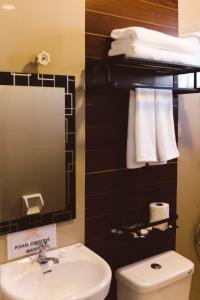 Koupelna v ubytování Surigao Royal Regency Suites
