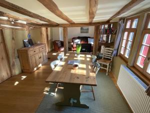 Posezení v ubytování Haus An der Rur - 5 Apartments mitten in Monschau
