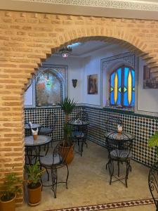 Restaurace v ubytování Dar Rif Kebdani