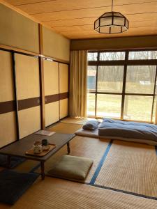 Voodi või voodid majutusasutuse ロッジ星の時間 Lodge toas