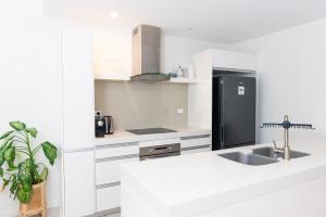 Dapur atau dapur kecil di Darwin Harbour Suite