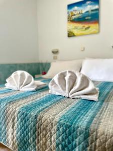 Postel nebo postele na pokoji v ubytování Hotel Crystal - SPIAGGIA INCLUSA con pacchetti personalizzati