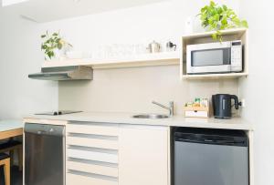 Dapur atau dapur kecil di Darwin Harbour Suite